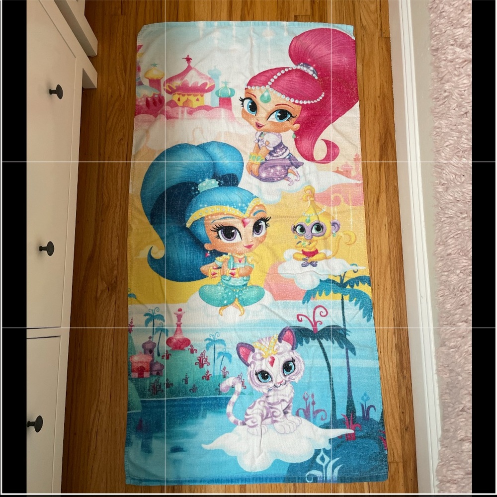 Shimmer and Shine Beach Towel